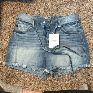 Kancan high rise Jean shorts